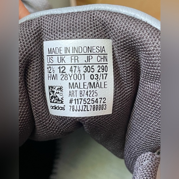 adidasNEO CF ADVANTAGE New in box size 12 1/2 - Gray - Picture 11 of 12